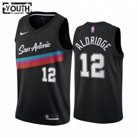 Dres San Antonio Spurs LaMarcus Aldridge 12 2020-21 City Edition Swingman - Dječji